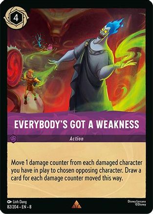 Everybody's Got A Weakness (82/204) [Reign of Jafar] | Eastridge Sports Cards & Games