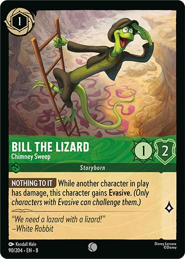 Bill the Lizard - Chimney Sweep (90/204) [Reign of Jafar] | Eastridge Sports Cards & Games