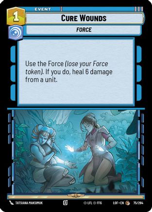 Cure Wounds (075/264) - Legends of the Force