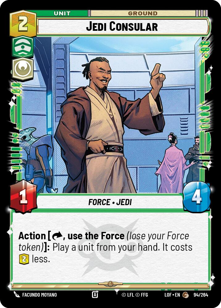 Jedi Consular (94/264) (94/264) [Legends of the Force] | Eastridge Sports Cards & Games