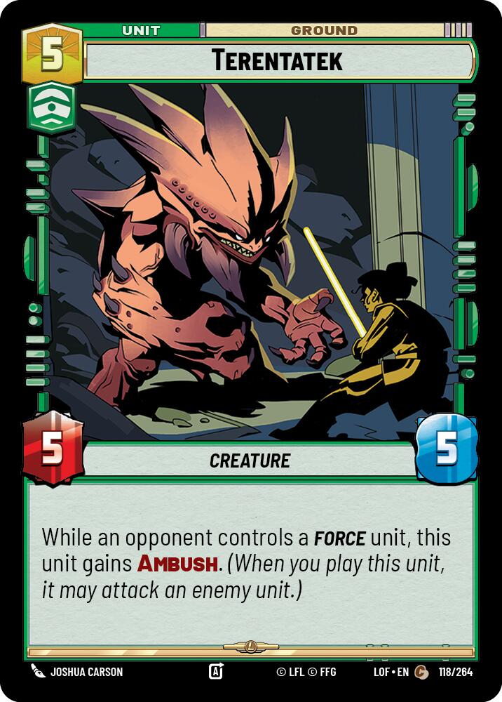 Terentatek (118/264) (118/264) [Legends of the Force] | Eastridge Sports Cards & Games