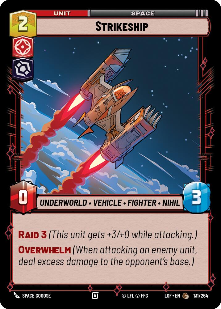 Strikeship (131/264) (131/264) [Legends of the Force] | Eastridge Sports Cards & Games