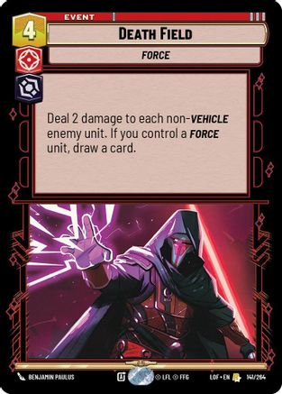 Death Field (141/264) - Legends of the Force