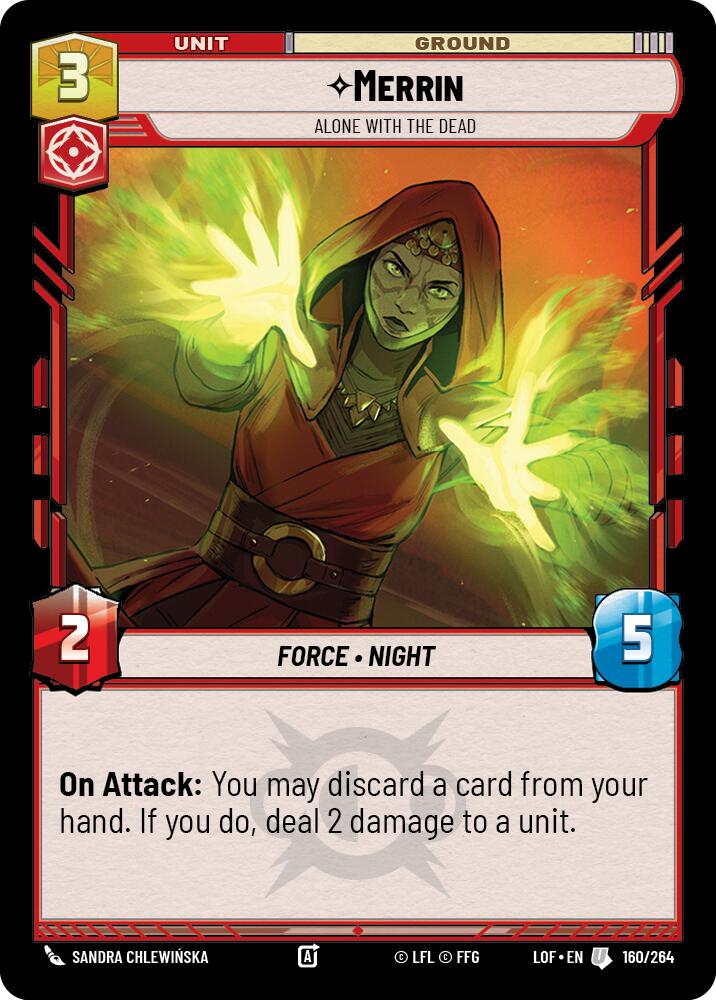 Merrin - Alone with the Dead (160/264) (160/264) [Legends of the Force] | Eastridge Sports Cards & Games