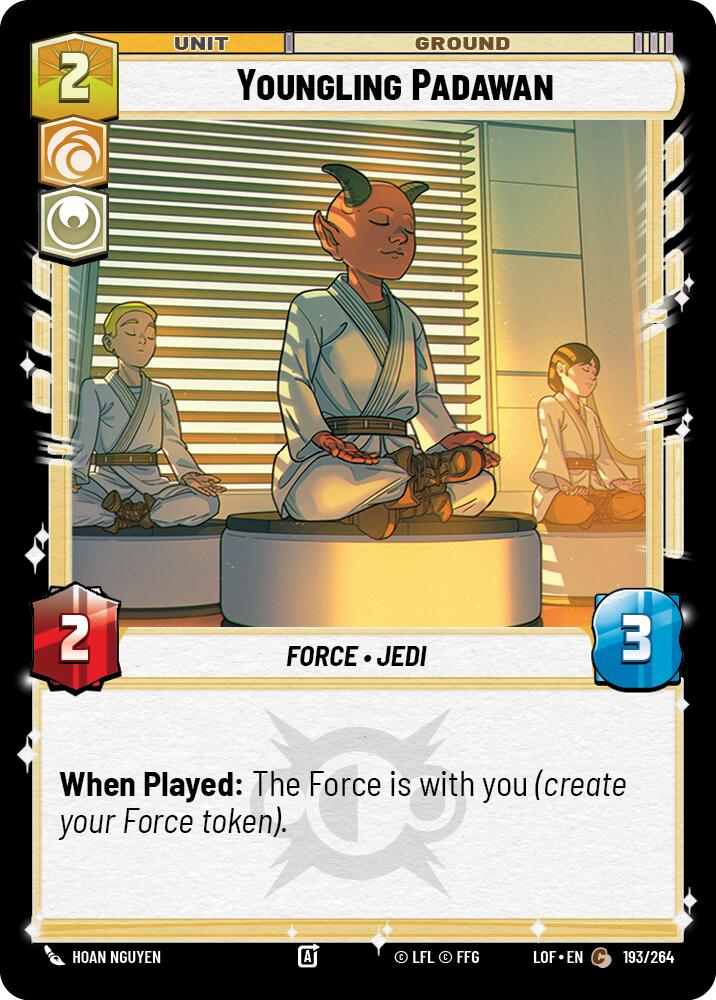 Youngling Padawan (193/264) (193/264) [Legends of the Force] | Eastridge Sports Cards & Games