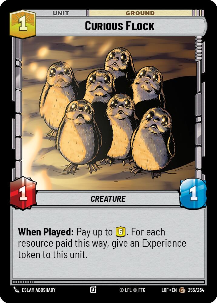 Curious Flock (255/264) (255/264) [Legends of the Force] | Eastridge Sports Cards & Games
