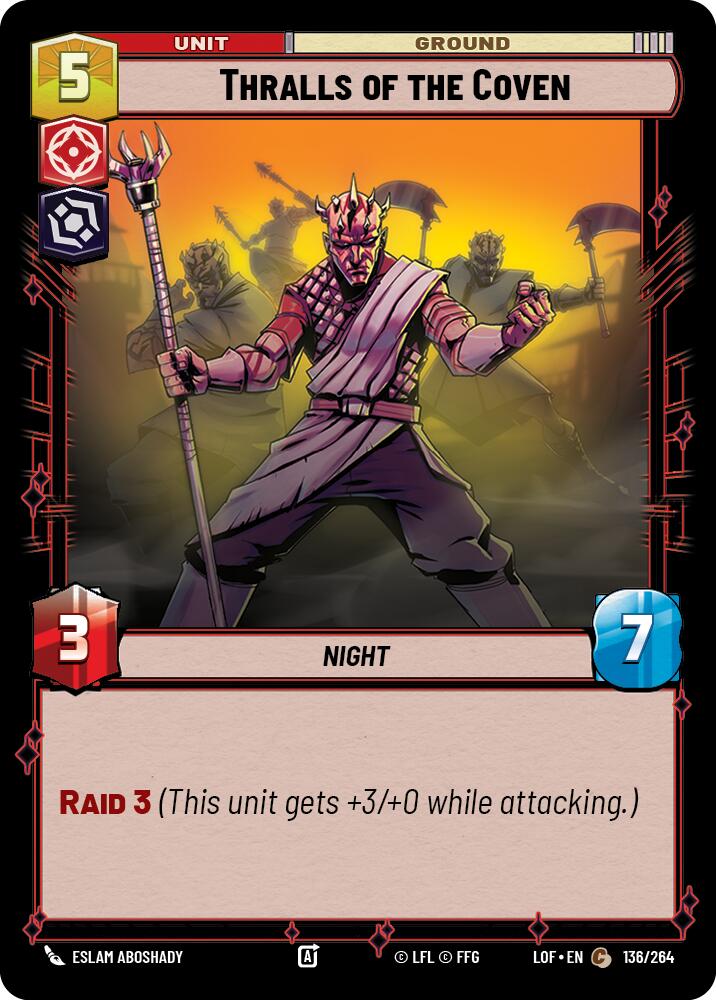 Thralls of the Coven (136/264) (136/264) [Legends of the Force] | Eastridge Sports Cards & Games