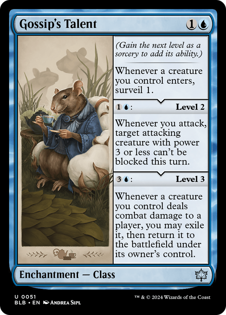 Gossip's Talent [Bloomburrow] | Eastridge Sports Cards & Games