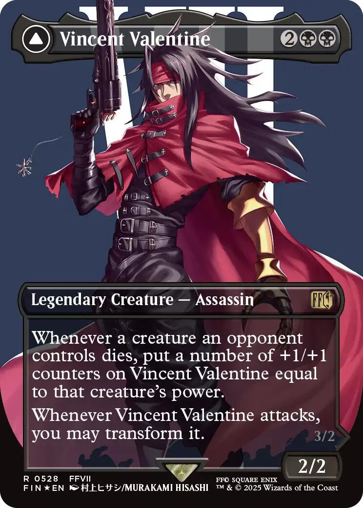 Vincent Valentine // Galian Beast (Borderless) (Surge Foil) [FINAL FANTASY] | Eastridge Sports Cards & Games