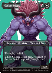 Vincent Valentine // Galian Beast (Borderless) (Surge Foil) [FINAL FANTASY] | Eastridge Sports Cards & Games