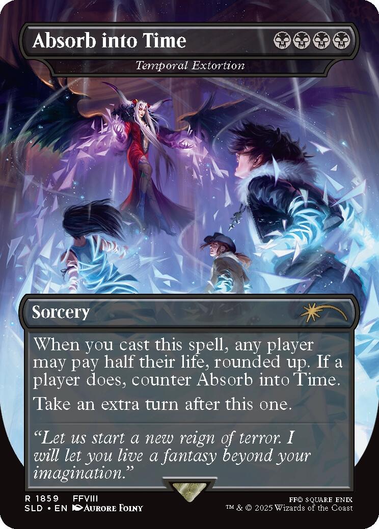 Absorb into Time - Temporal Extortion [Secret Lair Drop Series] | Eastridge Sports Cards & Games