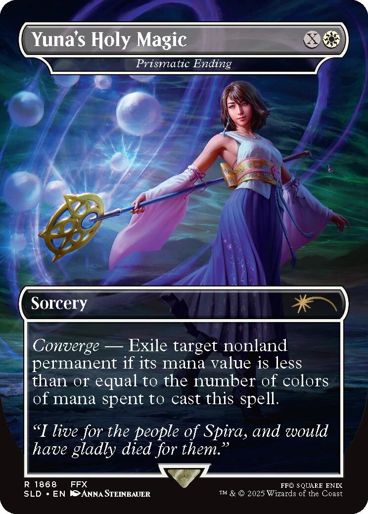 Yuna's Holy Magic - Prismatic Ending [Secret Lair Drop Series] | Eastridge Sports Cards & Games