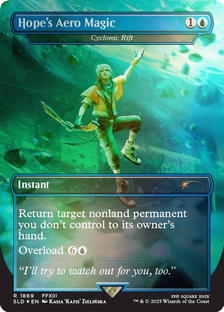 Hope's Aero Magic - Cyclonic Rift (Rainbow Foil) [Secret Lair Drop Series] | Eastridge Sports Cards & Games