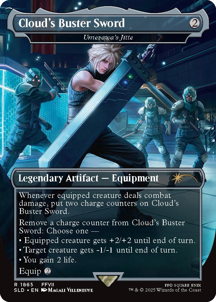 Cloud's Buster Sword - Umezawa's Jitte [Secret Lair Drop Series] | Eastridge Sports Cards & Games