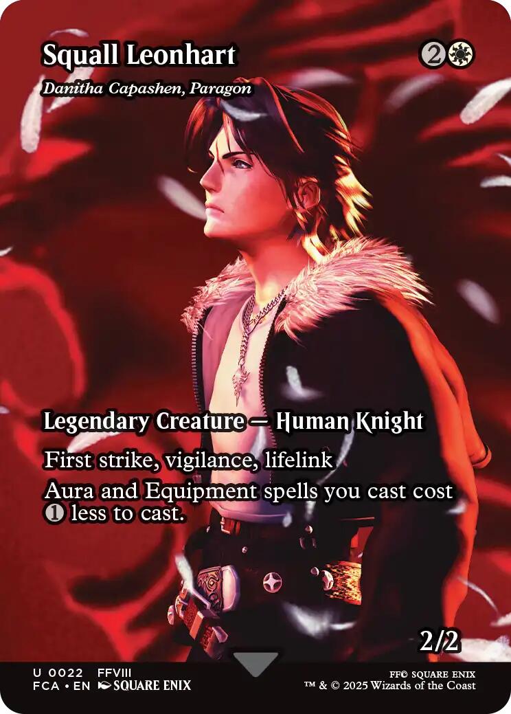 Squall Leonhart - Danitha Capashen, Paragon (Showcase) [FINAL FANTASY : Through the Ages] | Eastridge Sports Cards & Games