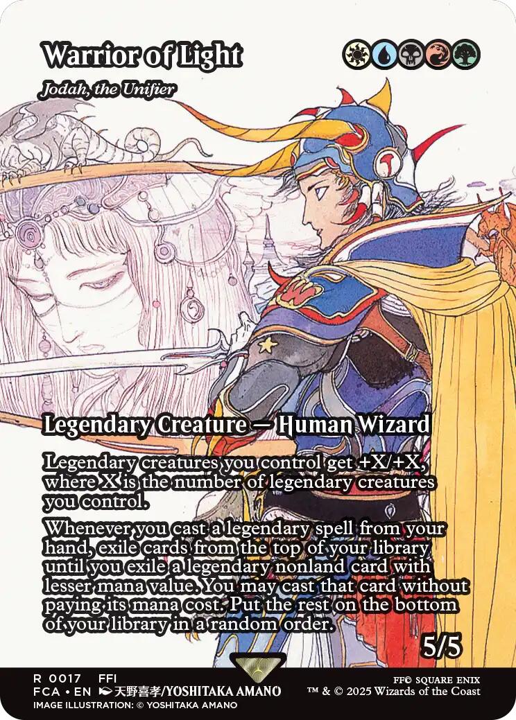 Warrior of Light - Jodah, the Unifier (Showcase) [FINAL FANTASY : Through the Ages] | Eastridge Sports Cards & Games