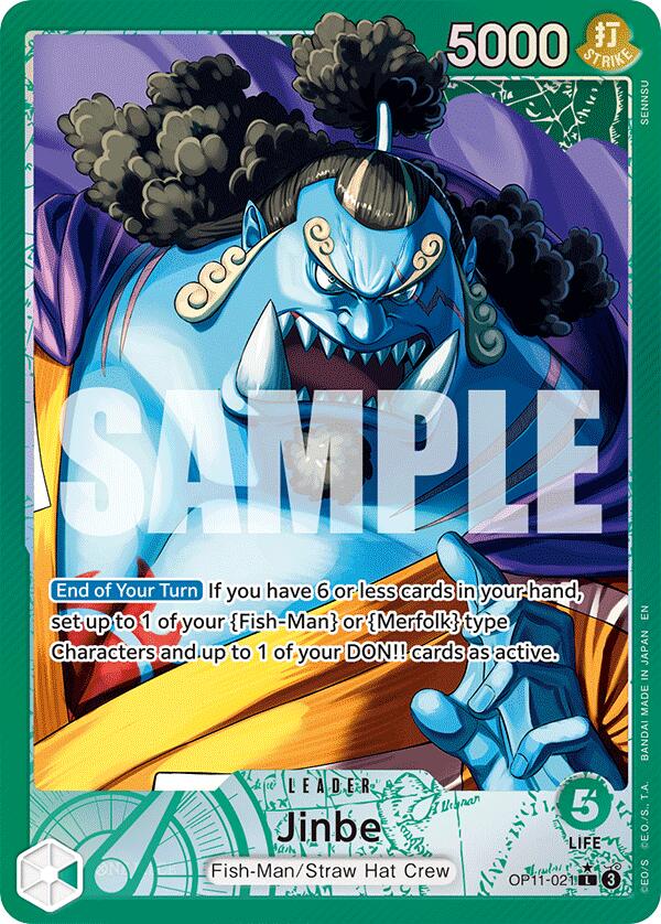 Jinbe (021) (Alternate Art) [A Fist of Divine Speed] | Eastridge Sports Cards & Games