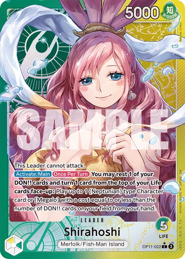 Shirahoshi (Alternate Art) [A Fist of Divine Speed] | Eastridge Sports Cards & Games