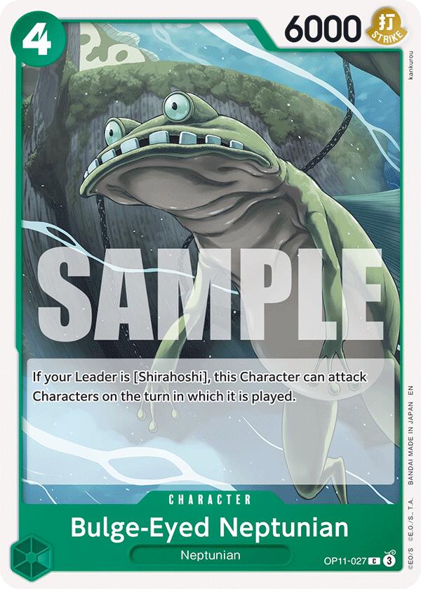 Bulge-Eyed Neptunian [A Fist of Divine Speed] | Eastridge Sports Cards & Games