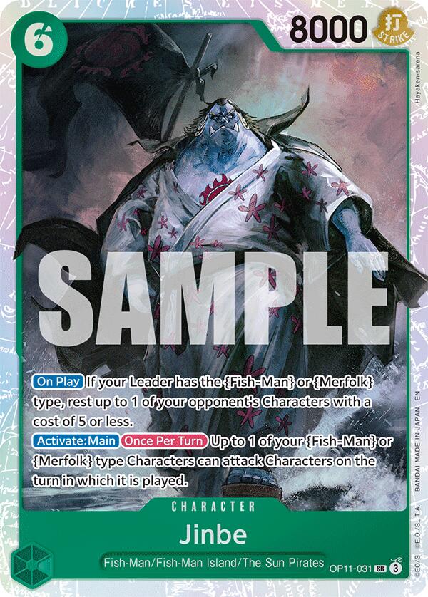 Jinbe (031) [A Fist of Divine Speed] | Eastridge Sports Cards & Games