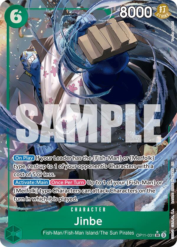 Jinbe (031) (Alternate Art) [A Fist of Divine Speed] | Eastridge Sports Cards & Games