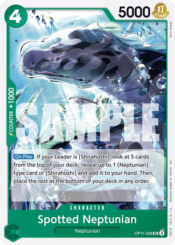 Spotted Neptunian [A Fist of Divine Speed] | Eastridge Sports Cards & Games