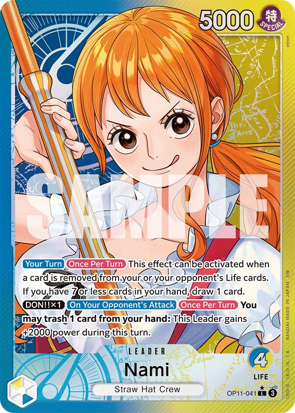 Nami (041) (Alternate Art) [A Fist of Divine Speed] | Eastridge Sports Cards & Games