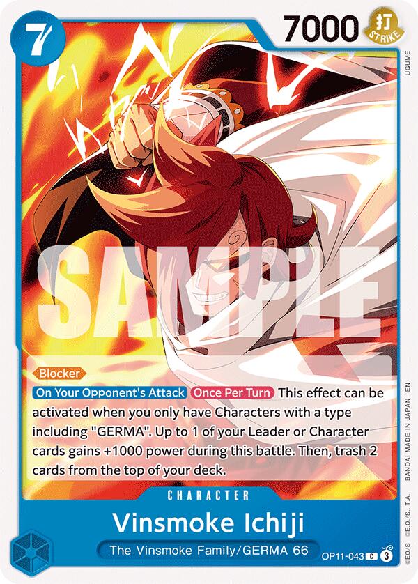 Vinsmoke Ichiji [A Fist of Divine Speed] | Eastridge Sports Cards & Games