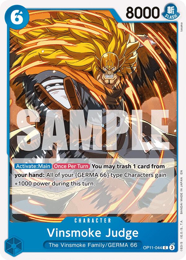 Vinsmoke Judge [A Fist of Divine Speed] | Eastridge Sports Cards & Games