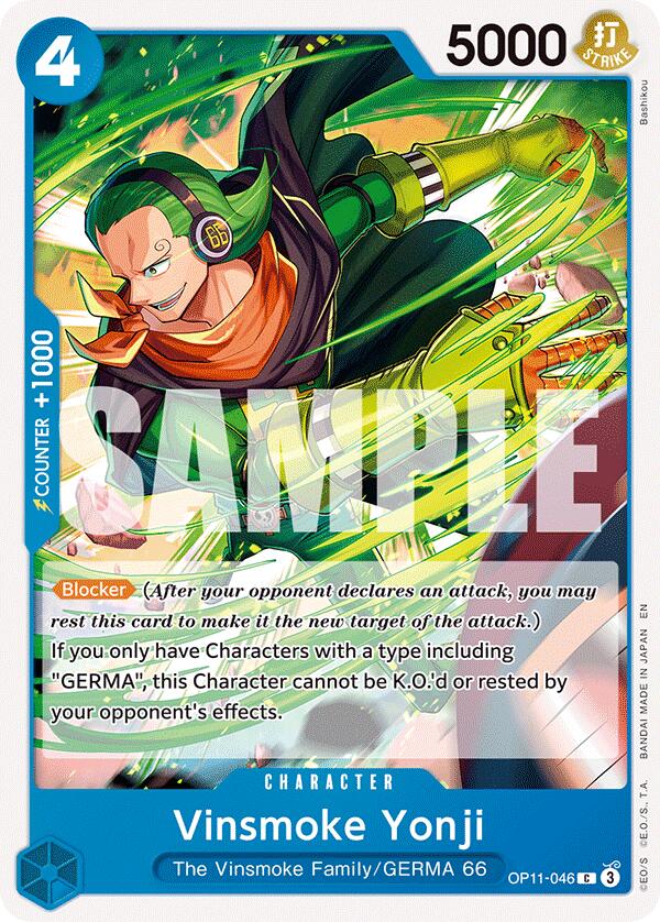 Vinsmoke Yonji [A Fist of Divine Speed] | Eastridge Sports Cards & Games