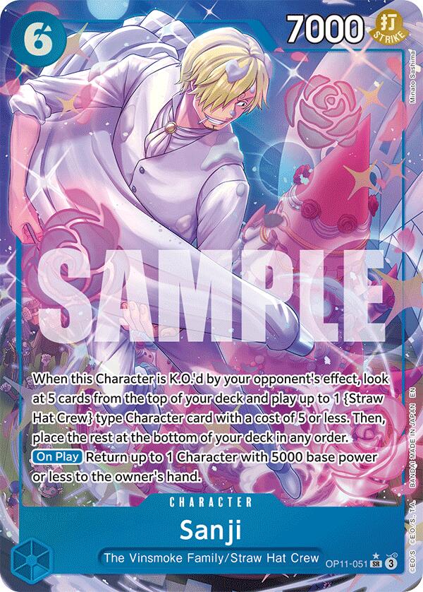 Sanji (Alternate Art) [A Fist of Divine Speed] | Eastridge Sports Cards & Games