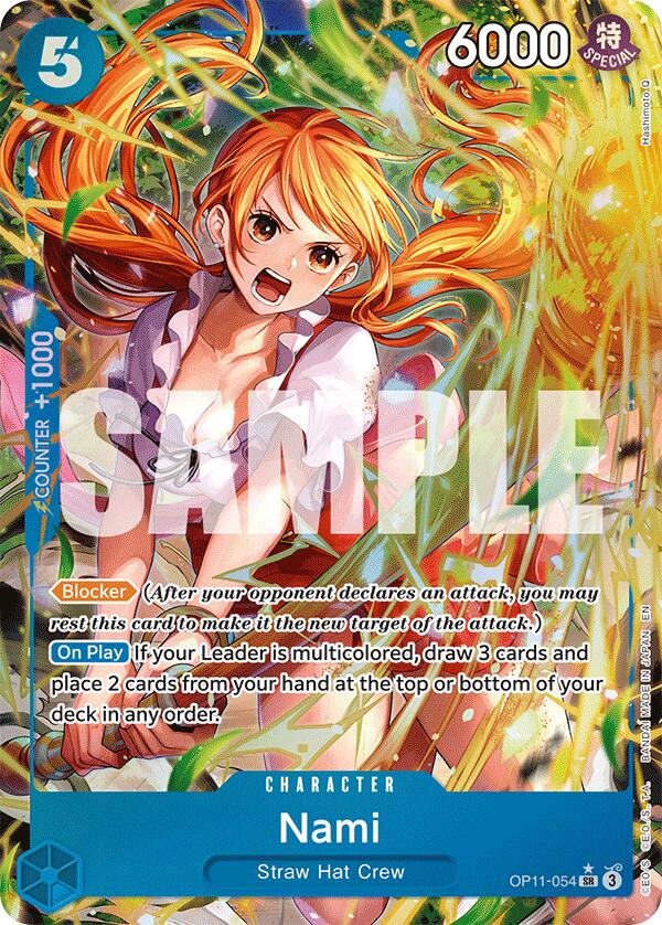 Nami (054) (Alternate Art) [A Fist of Divine Speed] | Eastridge Sports Cards & Games