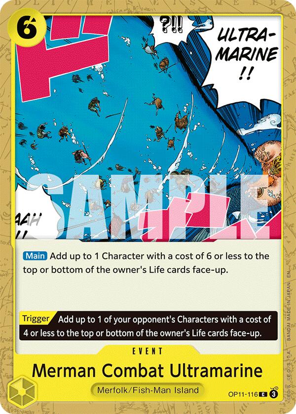 Merman Combat Ultramarine [A Fist of Divine Speed] | Eastridge Sports Cards & Games