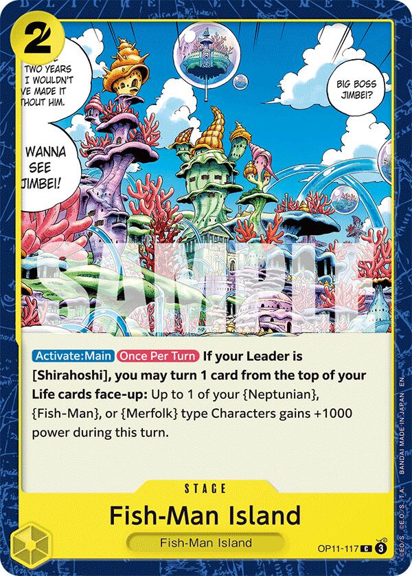 Fish-Man Island [A Fist of Divine Speed] | Eastridge Sports Cards & Games