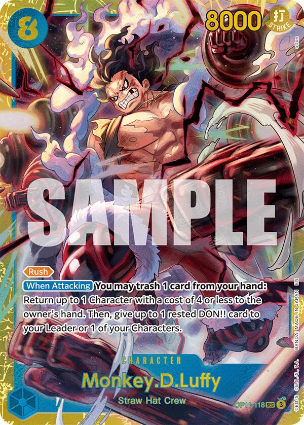 Monkey.D.Luffy (118) [A Fist of Divine Speed] | Eastridge Sports Cards & Games