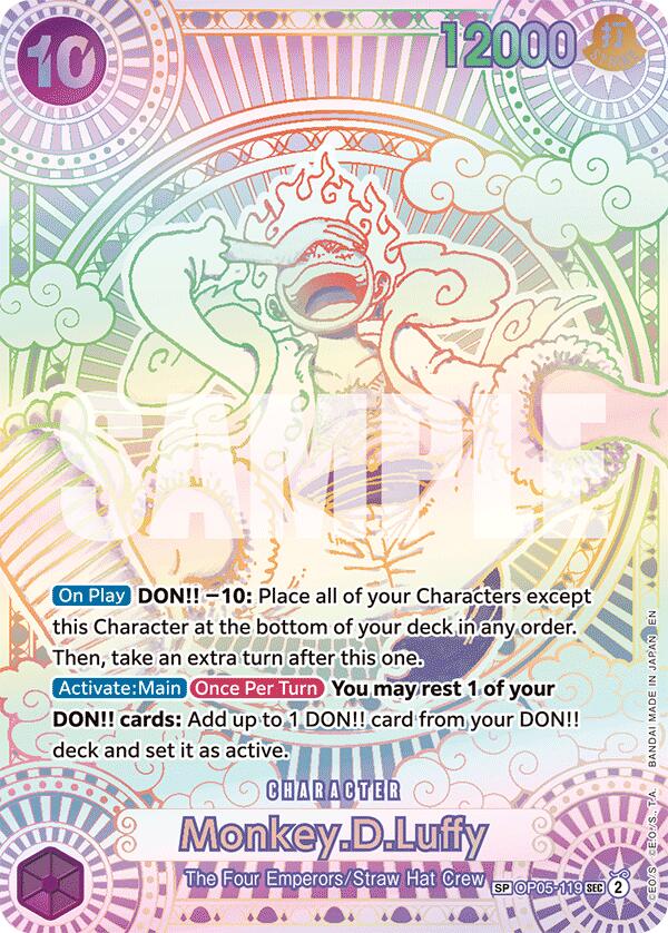Monkey.D.Luffy (SP) [A Fist of Divine Speed] | Eastridge Sports Cards & Games