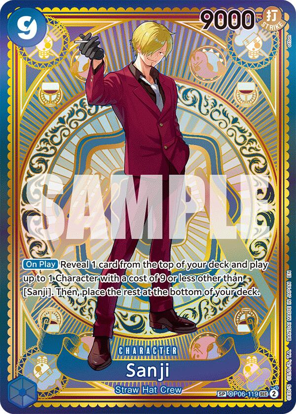 Sanji (SP) [A Fist of Divine Speed] | Eastridge Sports Cards & Games