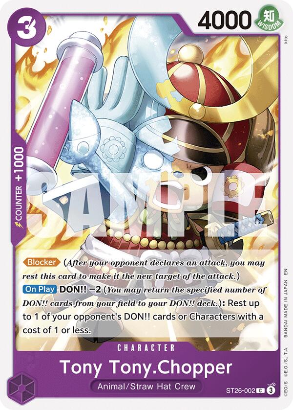 Tony Tony.Chopper [Starter Deck: Purple/Black Monkey.D.Luffy] | Eastridge Sports Cards & Games