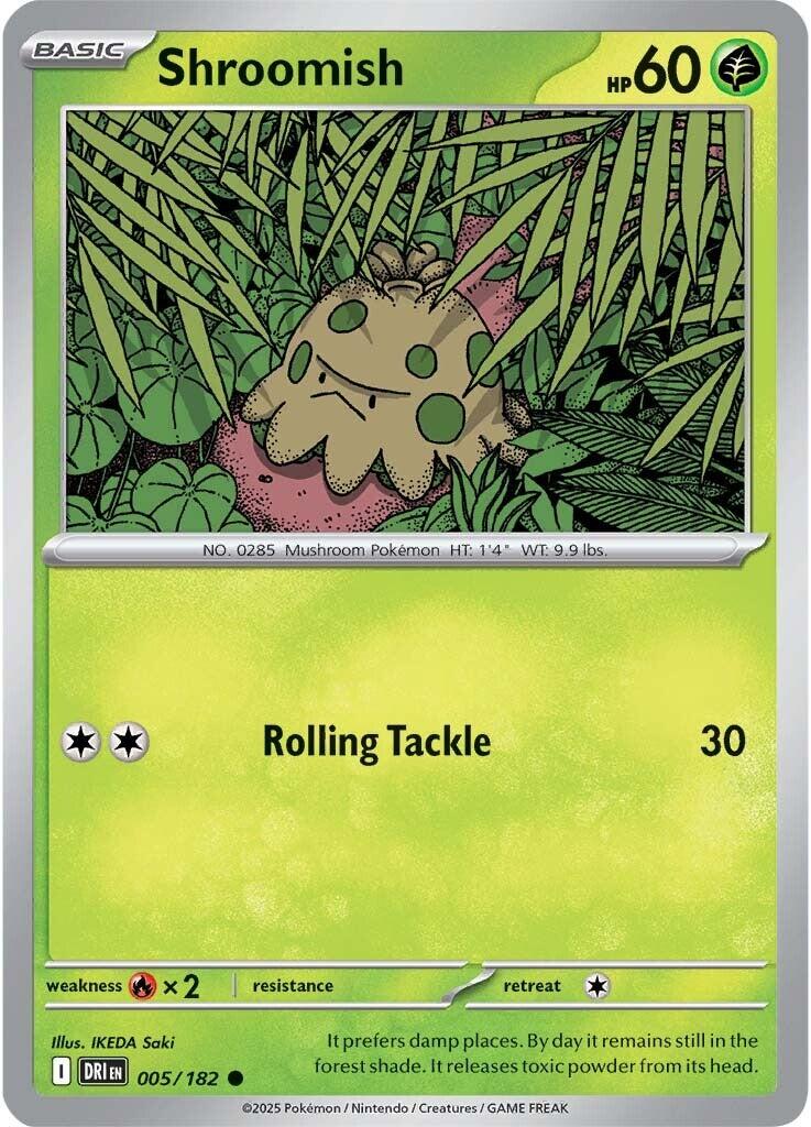 Shroomish (005/182) [Scarlet & Violet: Destined Rivals] | Eastridge Sports Cards & Games