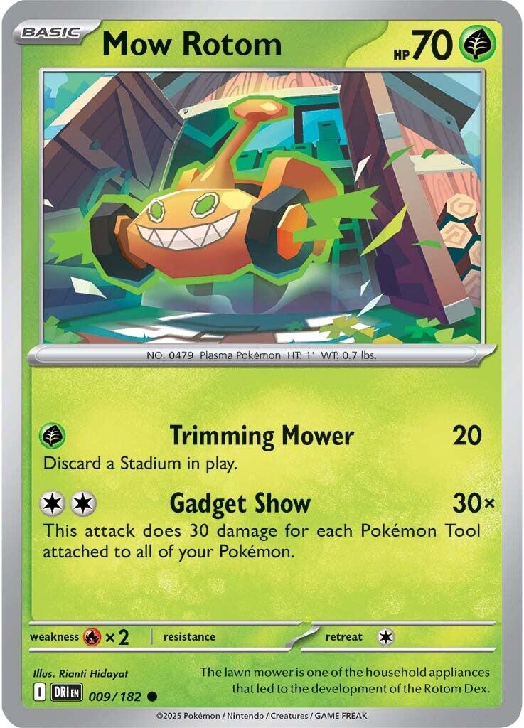 Mow Rotom (009/182) [Scarlet & Violet: Destined Rivals] | Eastridge Sports Cards & Games