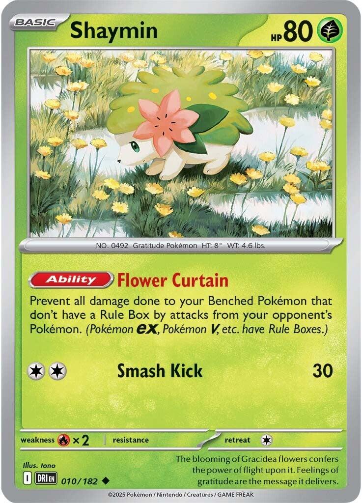 Shaymin (010/182) [Scarlet & Violet: Destined Rivals] | Eastridge Sports Cards & Games