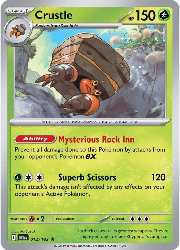 Crustle (012/182) [Scarlet & Violet: Destined Rivals] | Eastridge Sports Cards & Games