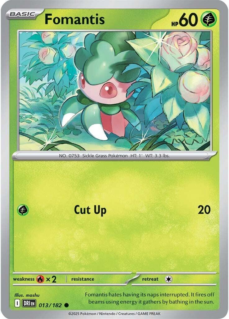 Fomantis (013/182) [Scarlet & Violet: Destined Rivals] | Eastridge Sports Cards & Games