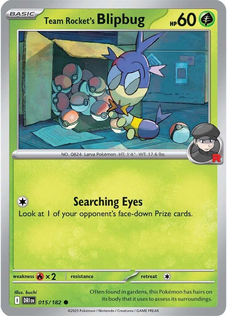 Team Rocket's Blipbug (015/182) [Scarlet & Violet: Destined Rivals] | Eastridge Sports Cards & Games