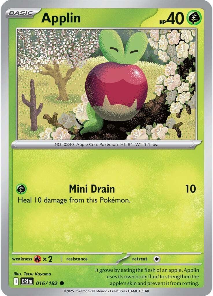 Applin (016/182) [Scarlet & Violet: Destined Rivals] | Eastridge Sports Cards & Games