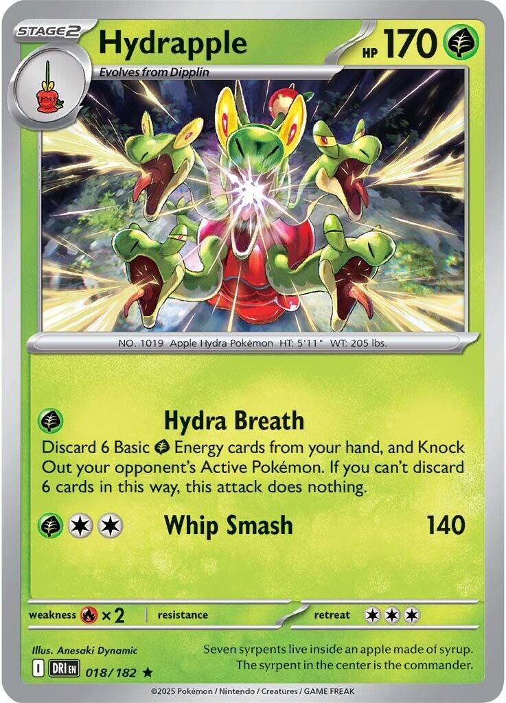 Hydrapple (018/182) [Scarlet & Violet: Destined Rivals] | Eastridge Sports Cards & Games