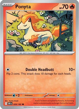 Ponyta (029/182) [Scarlet & Violet: Destined Rivals] | Eastridge Sports Cards & Games