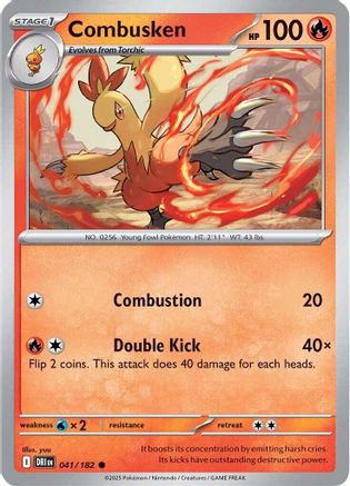 Combusken (041/182) [Scarlet & Violet: Destined Rivals] | Eastridge Sports Cards & Games