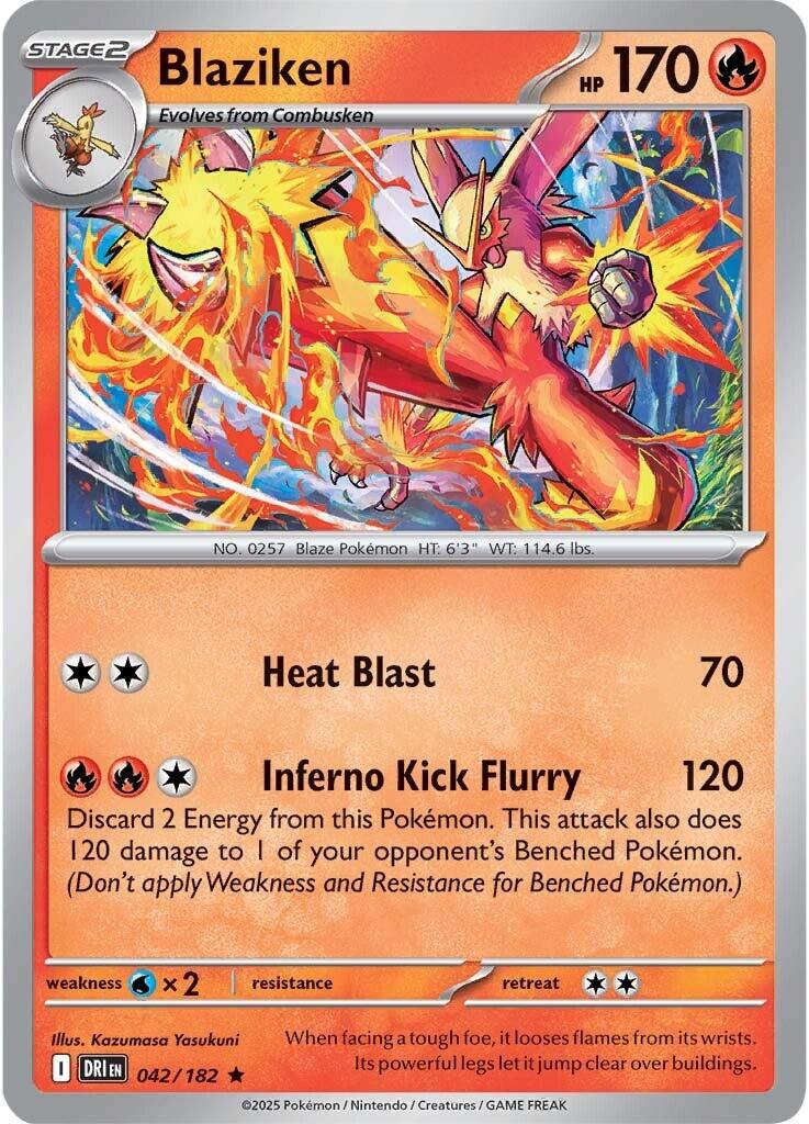 Blaziken (042/182) [Scarlet & Violet: Destined Rivals] | Eastridge Sports Cards & Games