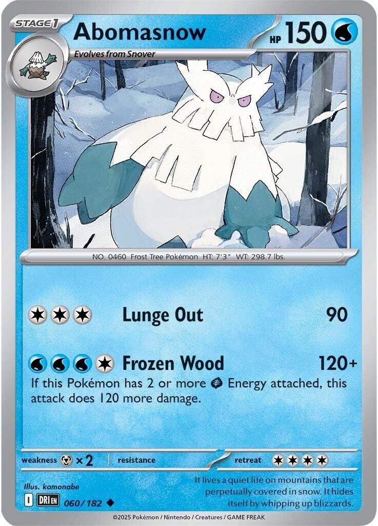 Abomasnow (060/182) [Scarlet & Violet: Destined Rivals] | Eastridge Sports Cards & Games